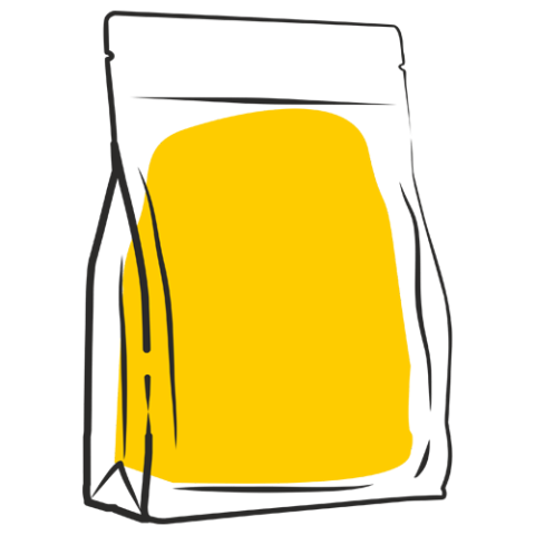 Flat bottom pouches