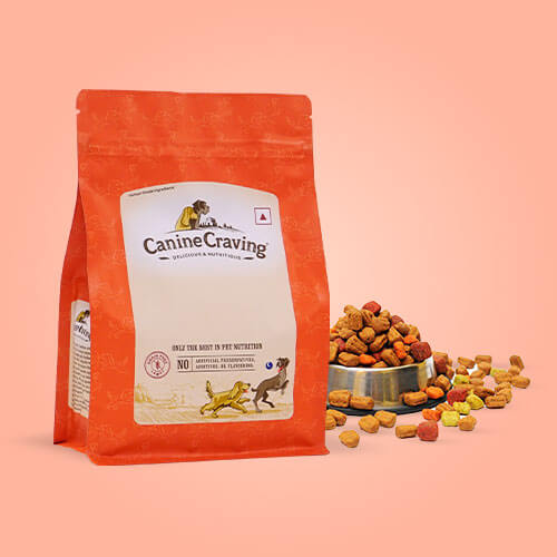 Pet food packaging