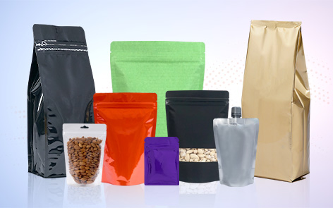 Stock pouches ready to ship
